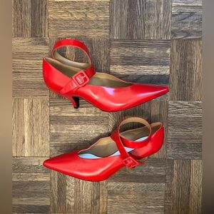 Maison Margiela Patent Red Heels Size 41
